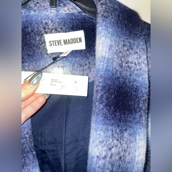 NWT Steve Madden Oversized Zoey Jacket 💙 Medium - Picture 14 of 14